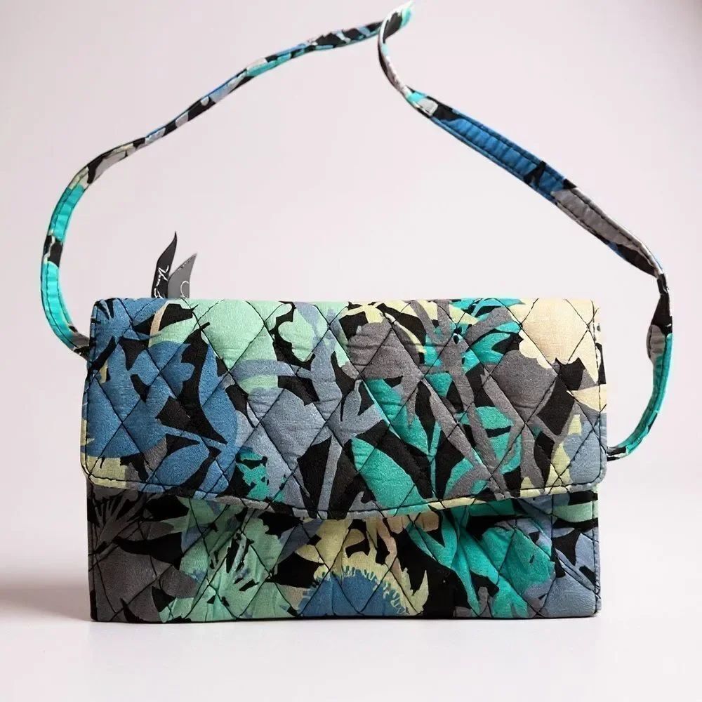 Vera Bradley Crossbody Wallet - Camofloral